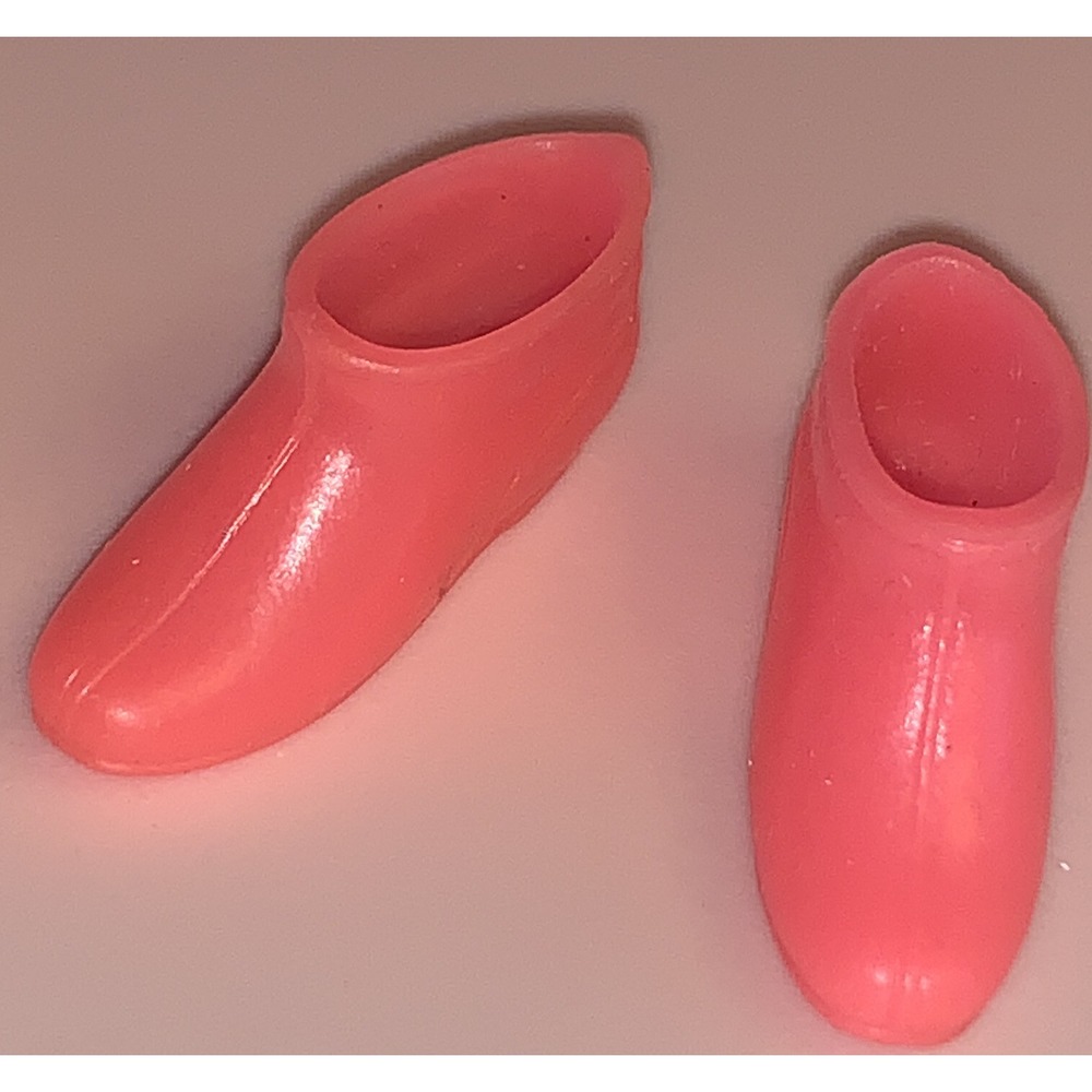 VINTAGE Francie PINK LIGHTNING #1231 GoGo Boots BOOTIES MINT JAPAN